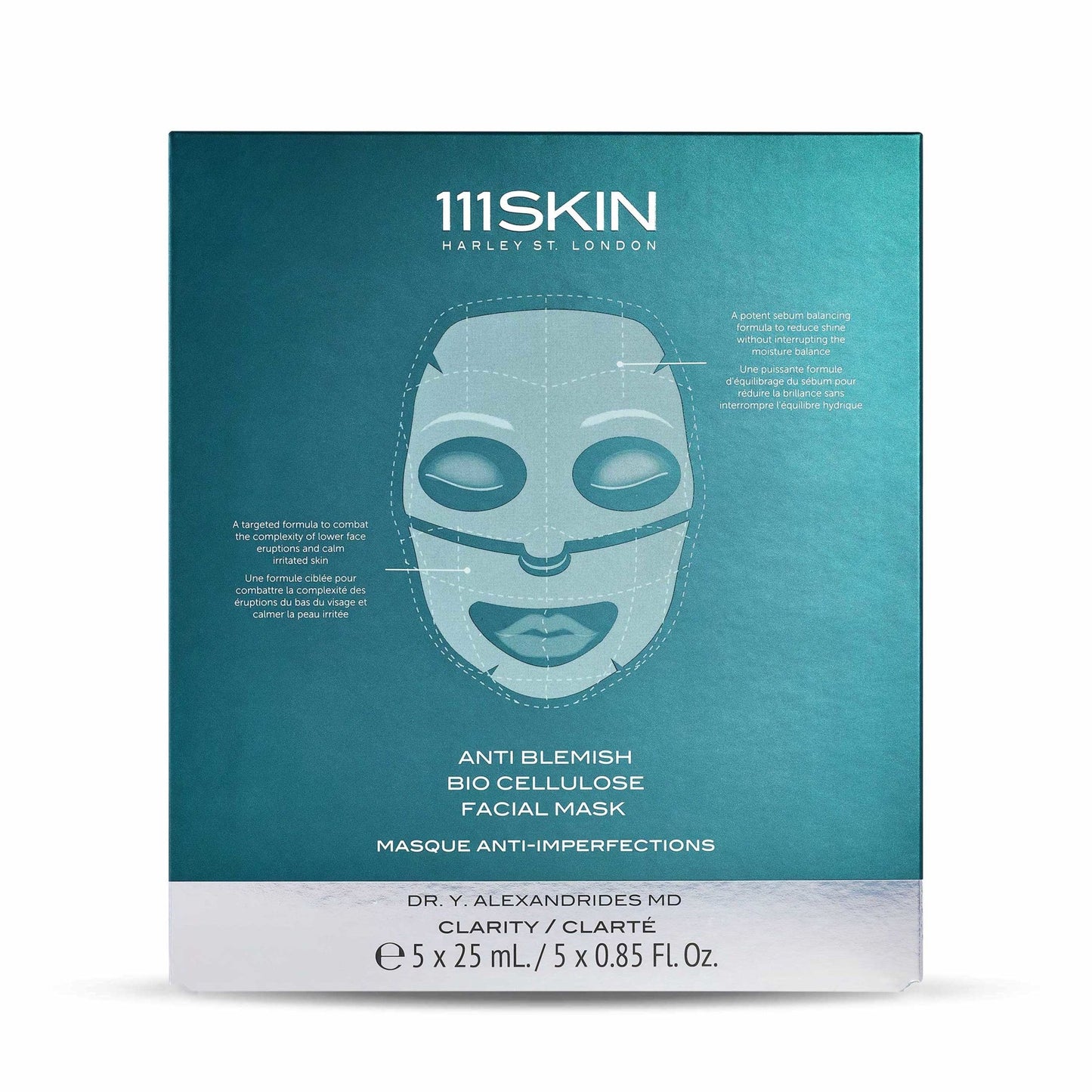 Anti Blemish Bio Cellulose Facial Mask - 111SKIN UK
