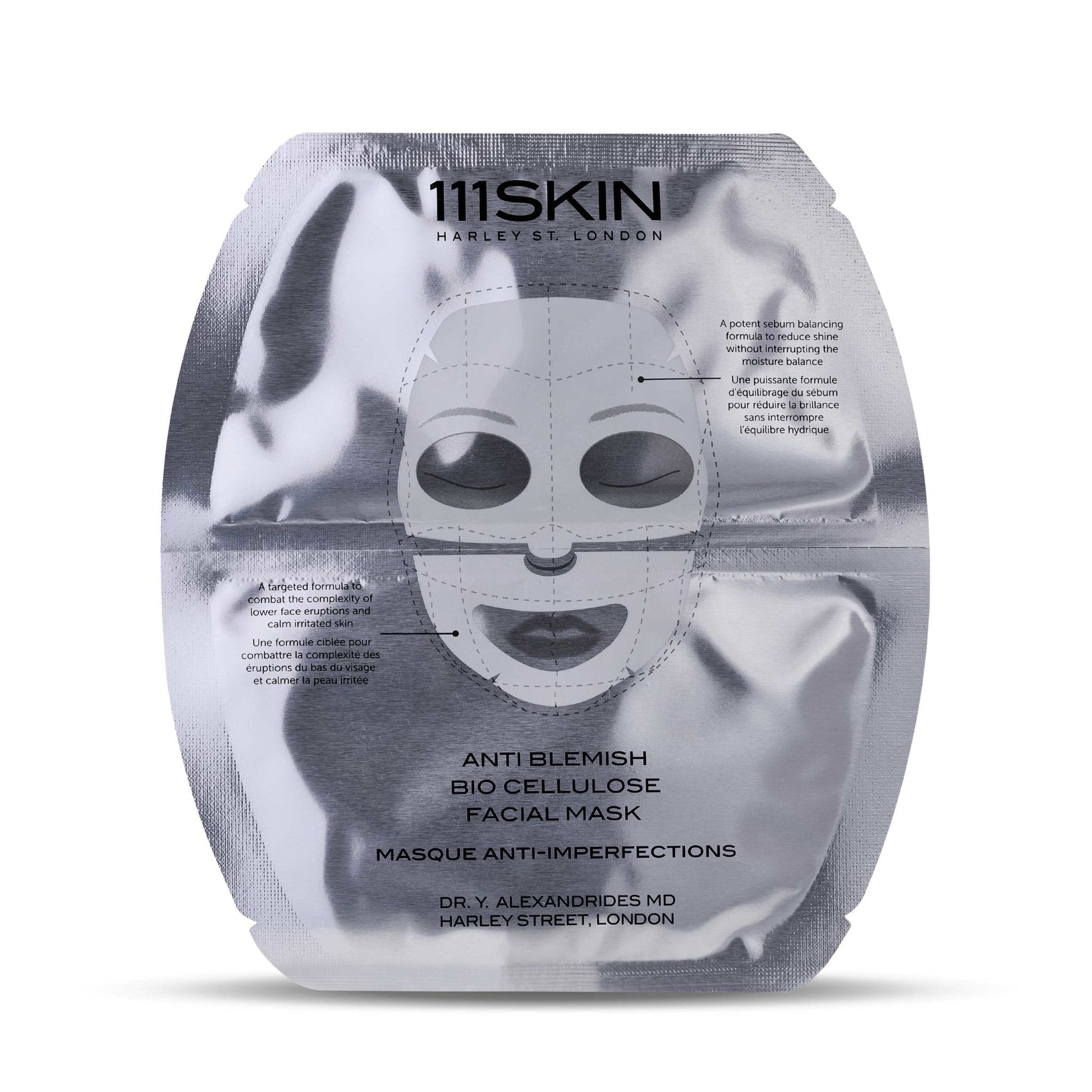 Anti Blemish Bio Cellulose Facial Mask - 111SKIN UK