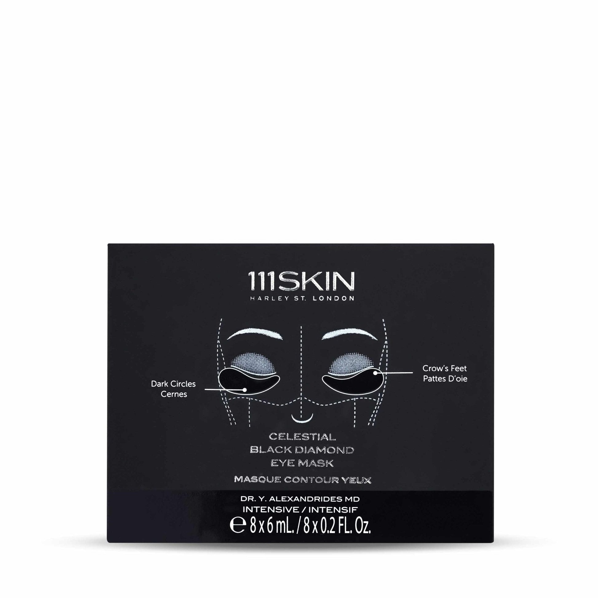 Celestial Black Diamond Eye Mask - 111SKIN UK